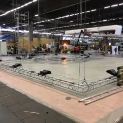 STRUCTURE ET ECLAIRAGE DE STAND  SALON DU SIMA 2015,2017,2019,2022  (Parc Expo Villepinte)